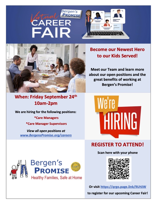 Virtual Career Fair Flyer - Sept 2021